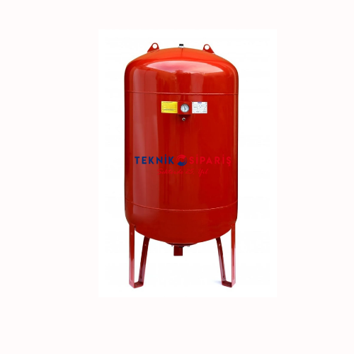 300 LT 10 BAR DİK AYAKLI TİP MANOMETRELİ GENLEŞME TANKI - CRW 300 DM