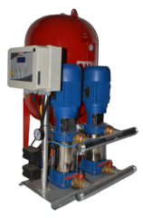 MultiDAF2 5000-8/İki Pompalı Hidrofor 2 x 11 kW (3''-2½'')  (94 Mss- 2 x 15m3/h)