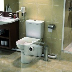 SANIBEST PRO / 18 LT 1 Klozet + 1 Lavabo + 1 Duş Kabini + 1 Çamaşır Mak. Tahliye