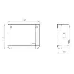 SANICONDENS Deco+ /Yoğuşma Suyu Pompası 1 Klima İçin