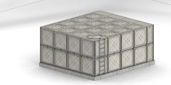 36 TON GRP SU DEPOSU (En=4000mm x Boy=4500mm x Yükseklik= 2000mm)