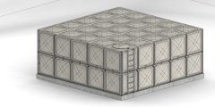 50 TON GRP SU DEPOSU (En=5000mm x Boy=5000mm x Yükseklik= 2000mm)