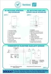 150 LT. ELEKTRİKLİ TERMOSİFON (2000 WATH) 430 x 450 x 1400 mm (TEİM-150 LT.)