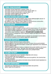 60 LT. ELEKTRİKLİ TERMOSİFON (2000 WATH) 390 x 390 x 950 mm (EİM-60 LT.)