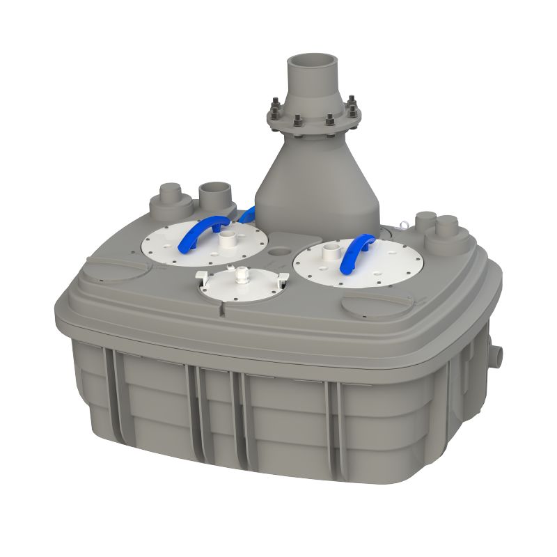 SANICUBIC 2 VX  MONOFAZE /120 LT ÇİFT POMPA VORTEX 2 x 2000 W MOTORLU
