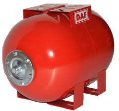 TH 50/10 (50 Lt-10 Bar) Yatay Tip Genleşme Tankı  1''