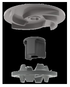 Enduro PB 50-160 Parçalayıcı Bıçaklı 2,2 kW Partikül Çapı:13.5 mm (2'') 3000 d/dak