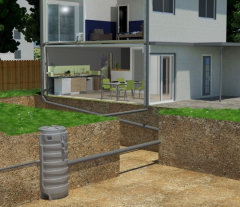 SANIFOS 1300 ÇİFT POMPA BIÇAKLI VORTEX (Açık Fanlı) MONOFAZE FOSEPTİK ATIK SU TAHLİYE CİHAZI